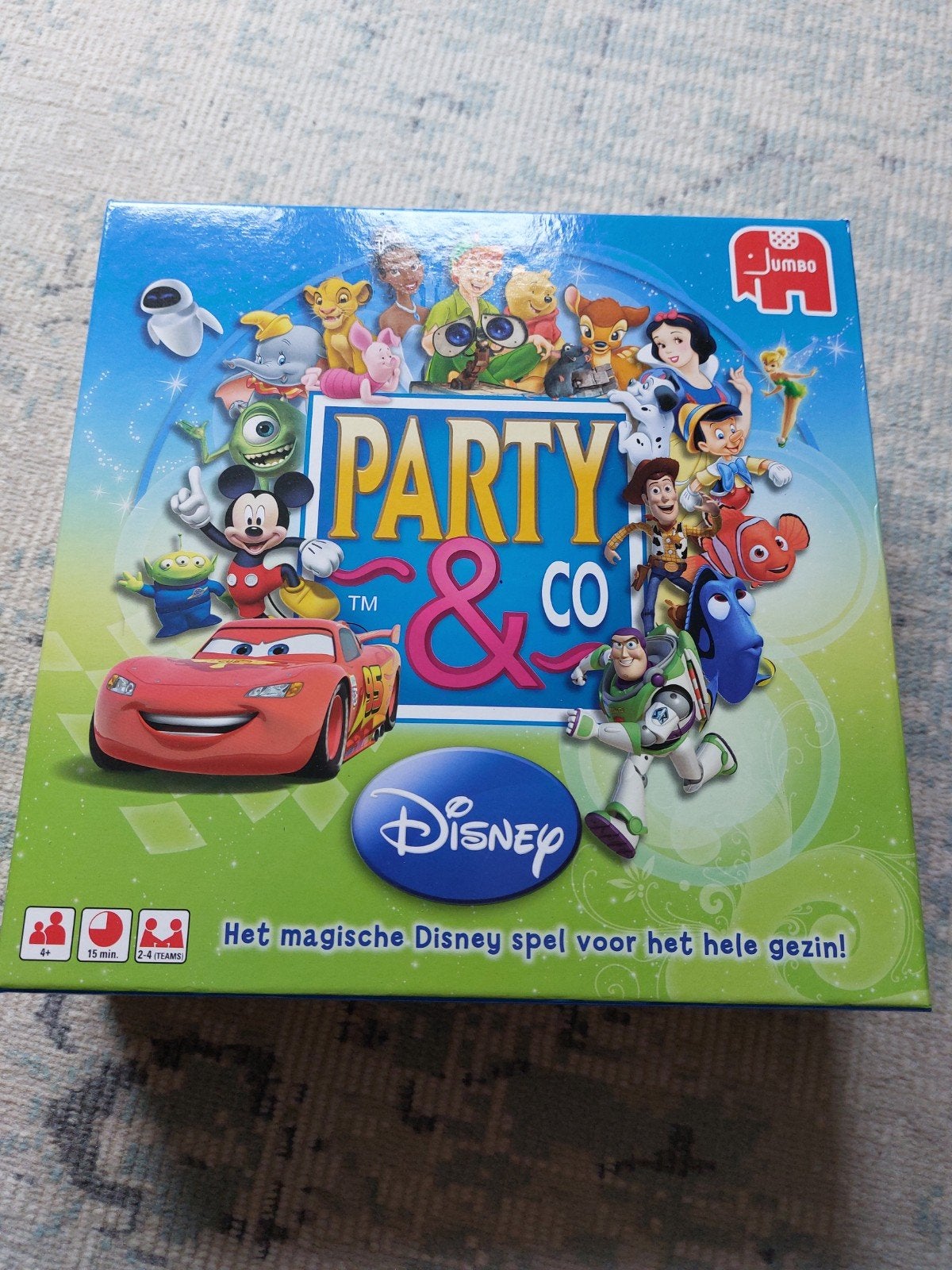 Party & Co Disney uitvoering 4+ zgan!, Ophalen of Verzenden, Zo goed als nieuw
