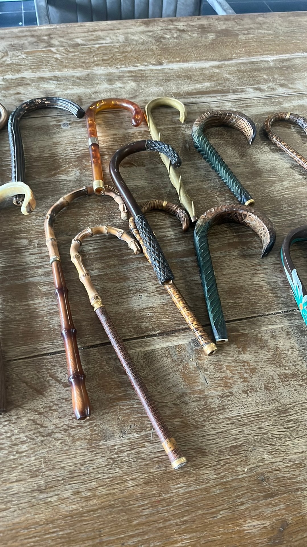 Wandelstok samples van een vertegenwoordiger, Ophalen of Verzenden, Zo goed als nieuw