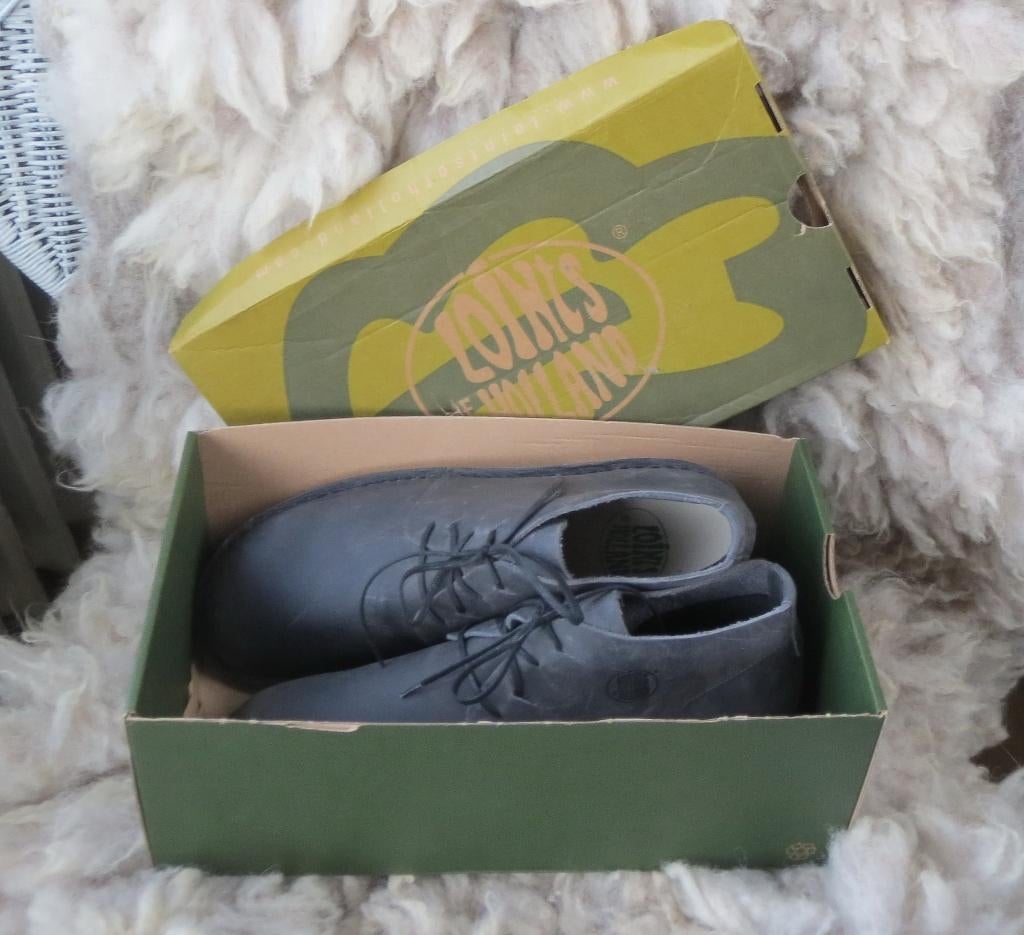 Loint's leren schoenen, 42, grijs, nieuw, vintagelook, Overige kleuren, Verzenden, Loint's of Holland, Nieuw