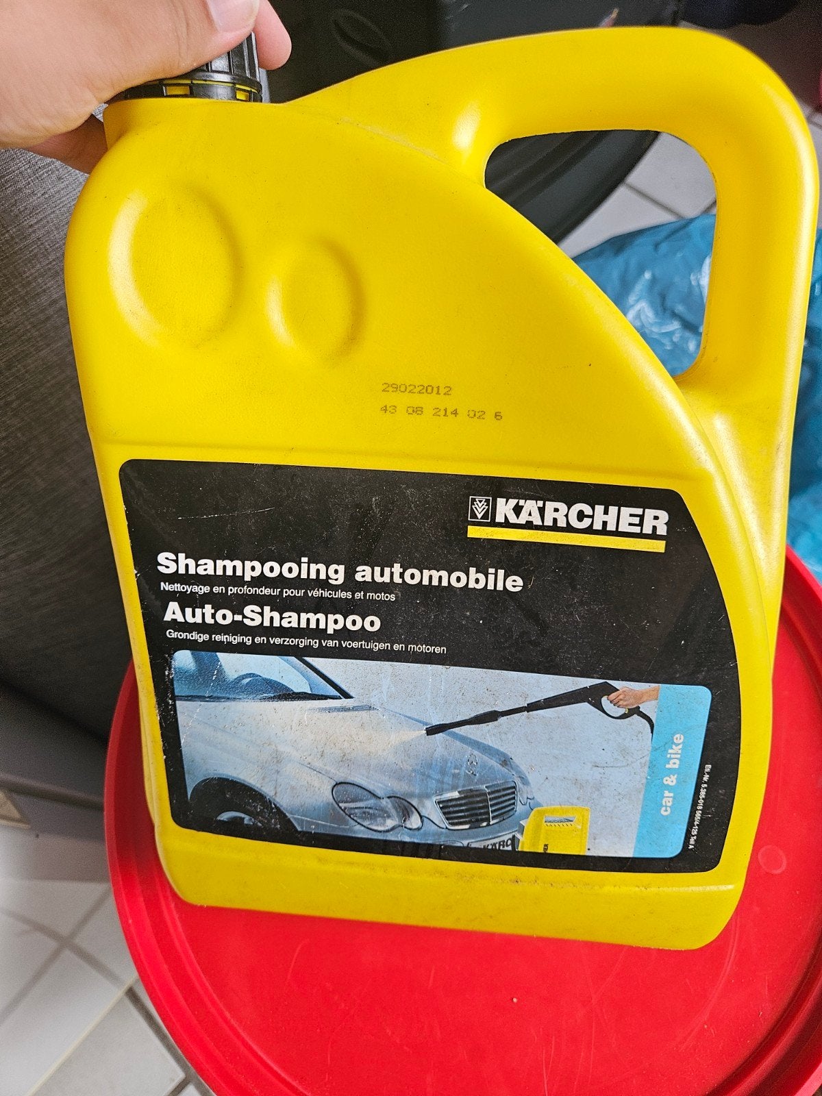 Kärcher Auto-Shampoo 5L - Bijna Vol, Ophalen of Verzenden