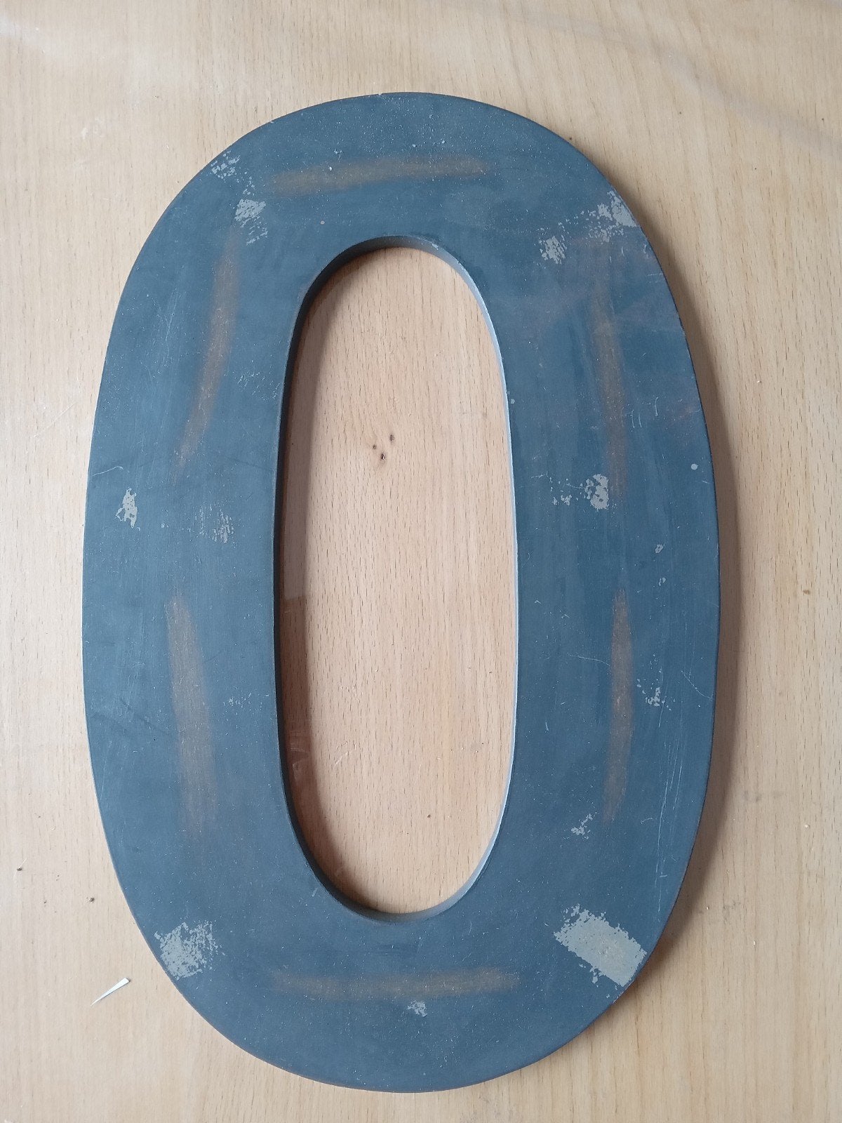 VT Wonen cijfers 0 en 4, Gebruikt, Hout, Decoratieobject, Ophalen of Verzenden