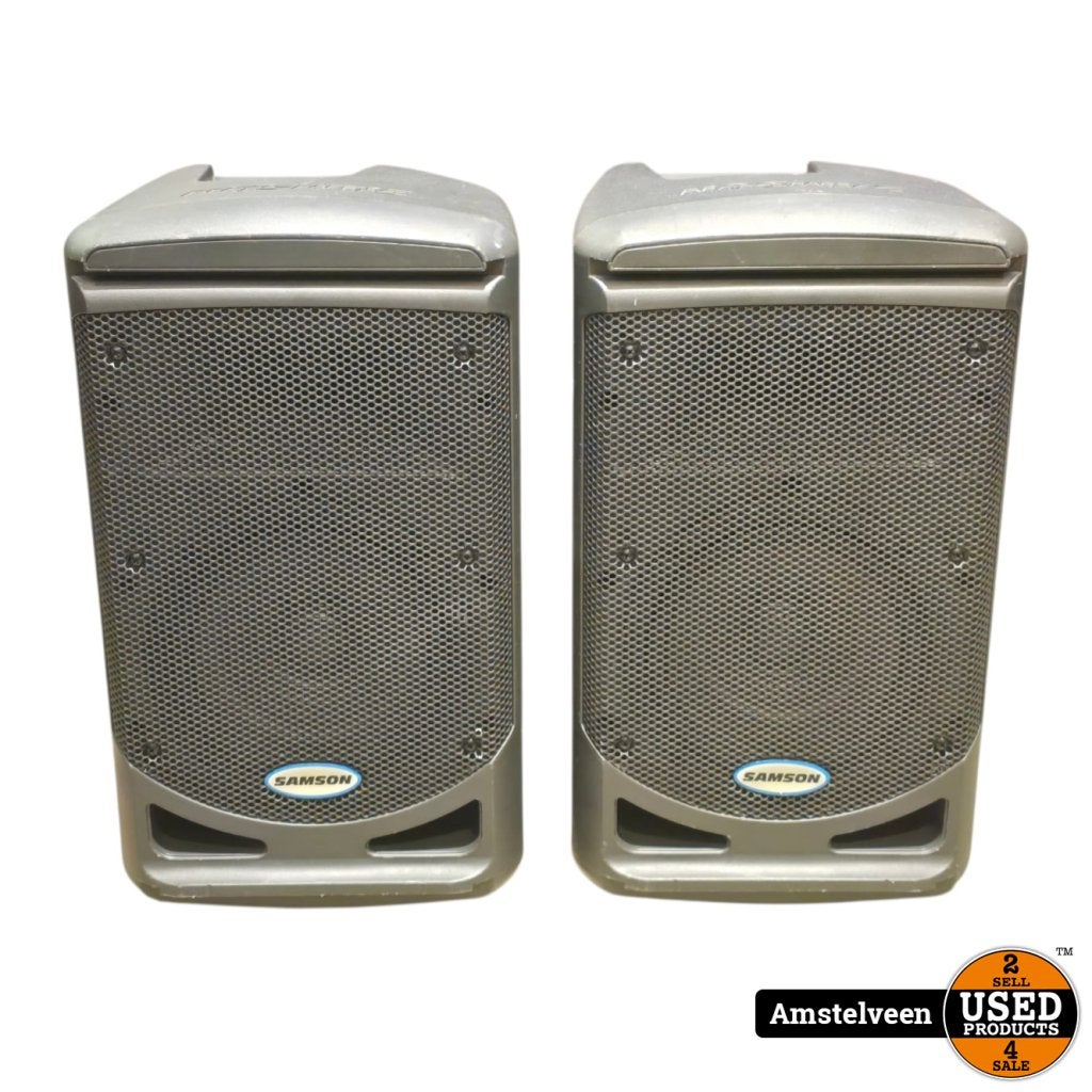 DISC Samson Expedition XP308i Portable PA System, Samson, Gebruikt, Support@samson.com, 278-B Duffy Avenue
Hicksville, NY 11801
USA