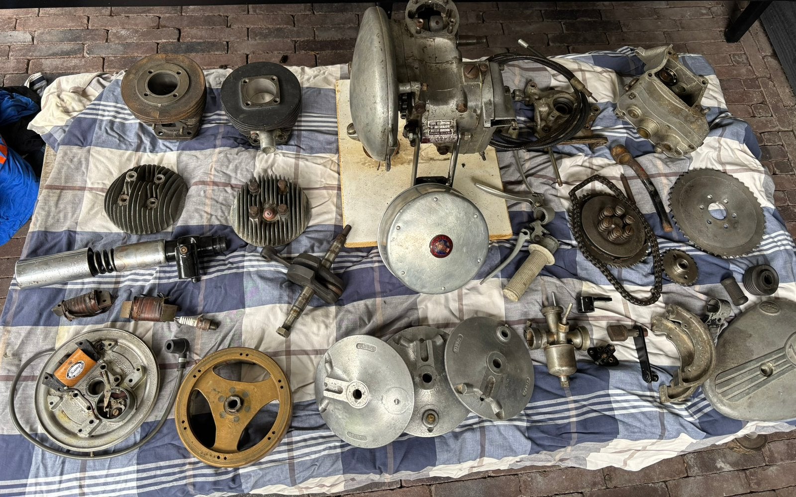 Villiers div onderdelen, Motoren, Ophalen
