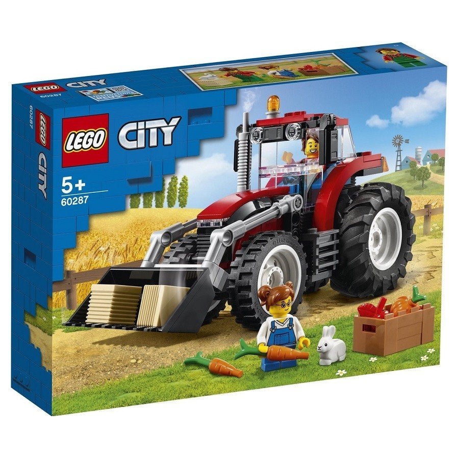 LEGO City 60287 Tractor * ’t LEGOhuis *, Lego, Nieuw, Ophalen of Verzenden, X