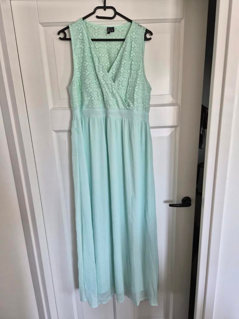 Vero Moda Maternity jurk XL mintgroen, Kleding | Dames, Positiekleding, Zo goed als nieuw, Jurk, Maat 46/48 (XL) of groter, Groen