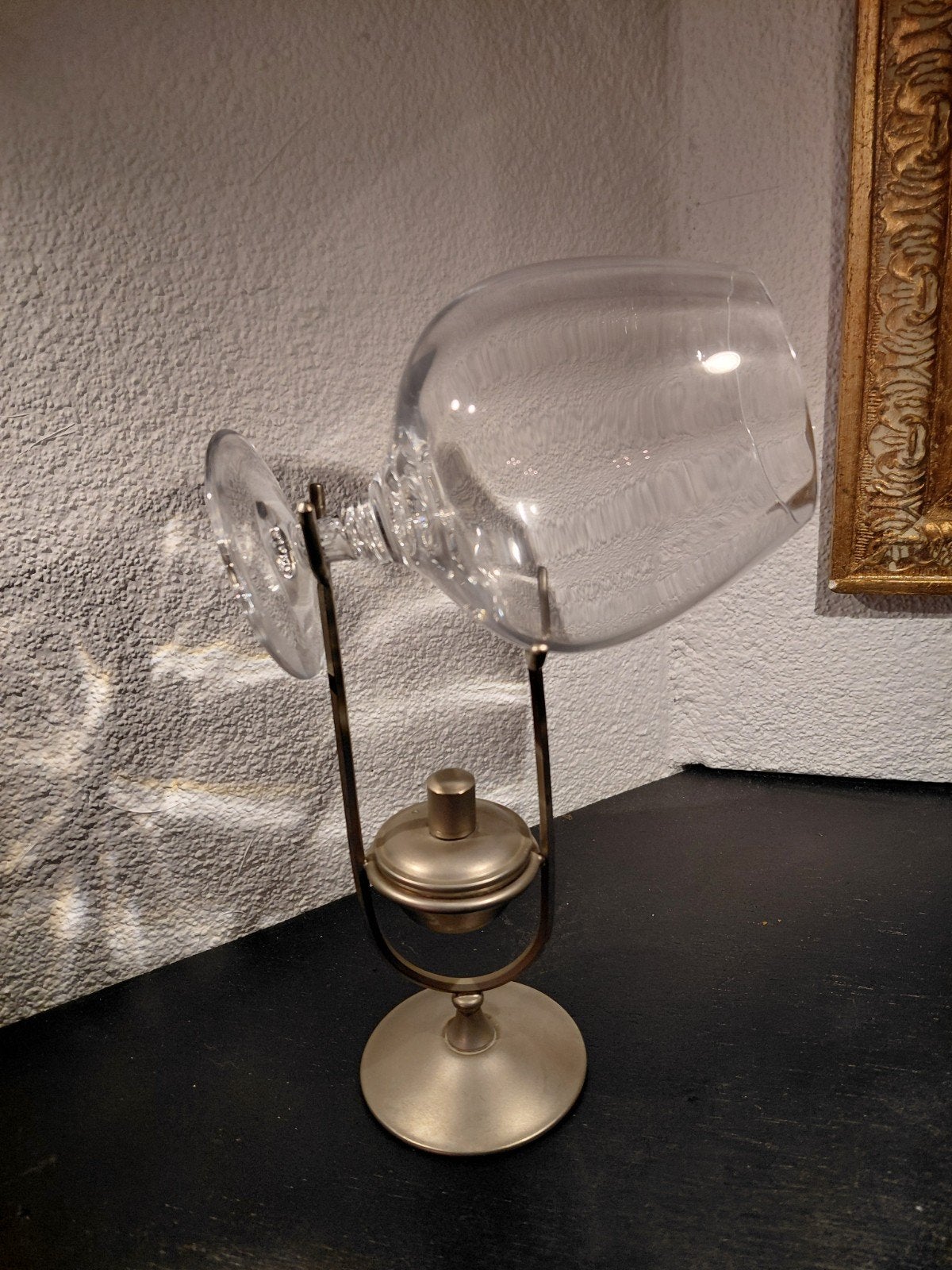 Cognacglas met warmer - perfect voor de liefhebber, Ophalen of Verzenden