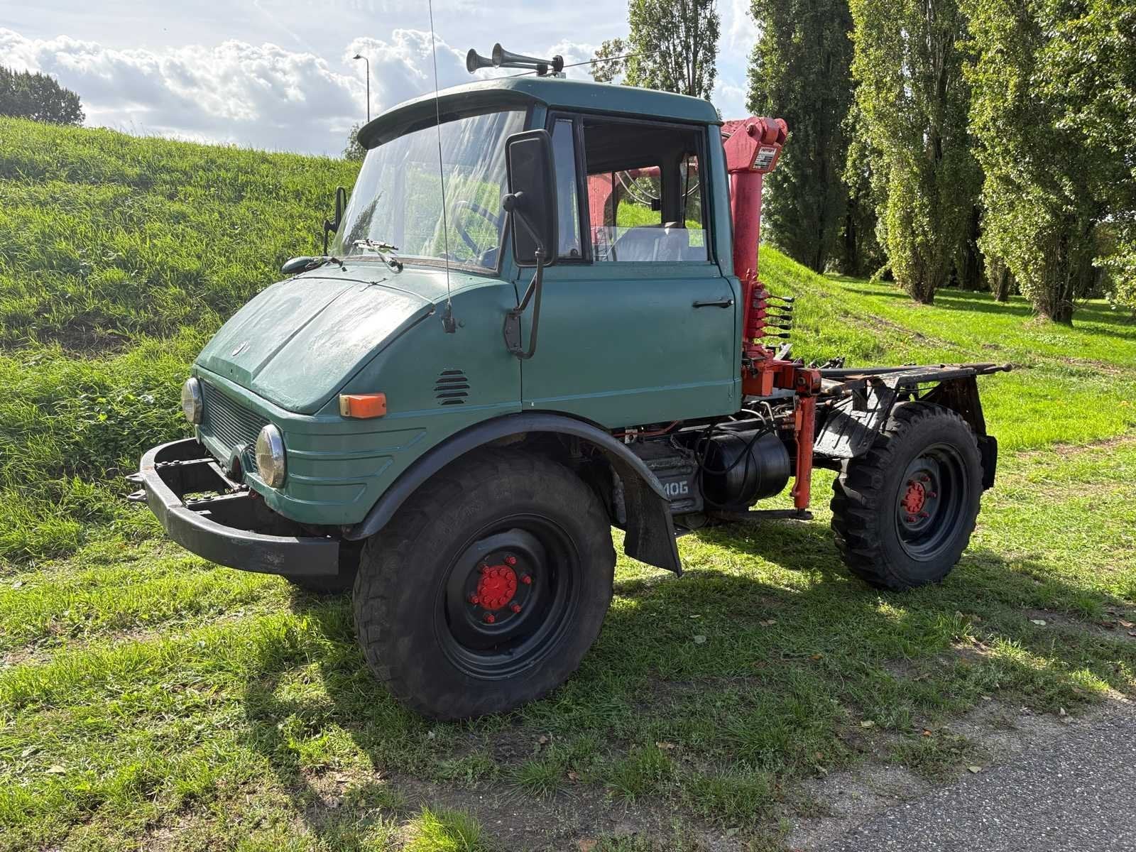 1974 Unimog - 421 - Oldtimer tractor, Oldtimer, Overige merken