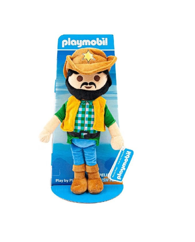 Playmobil Knuffelfiguur Sheriff Pluche - 30 Cm - NIEUW, Overige merken, Overige karakters, Overige typen, Nieuw