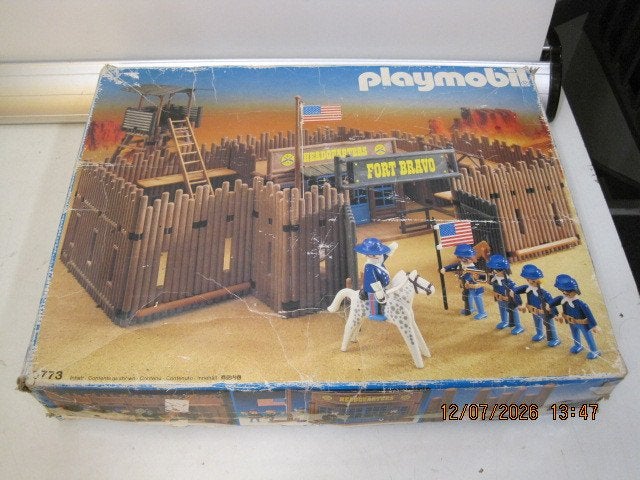 playmobil 3773 fort niet compleet (397), Ophalen of Verzenden, Gebruikt