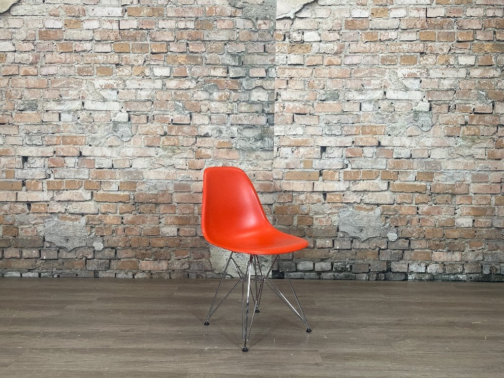 Vitra DSR – Roodoranje kunststof | Charles & Ray Eames, Ophalen, Overige kleuren, Design, Zo goed als nieuw