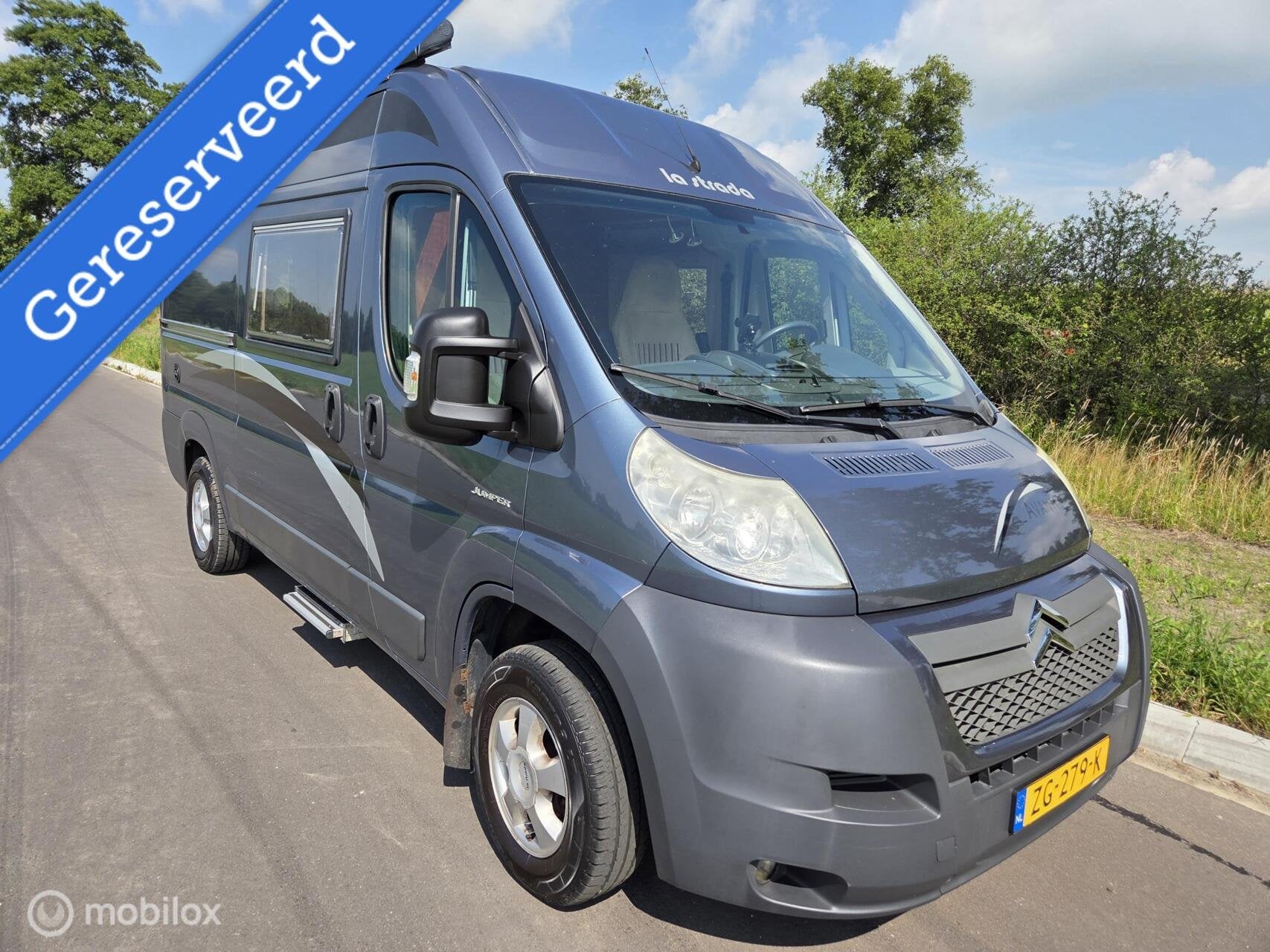 La Strada Avanti M 5.40 buscamper ☆Zonnepaneel, 120PK☆, Buscamper of Camperbus, Bedrijf, Koelkast, 5 tot 6 meter