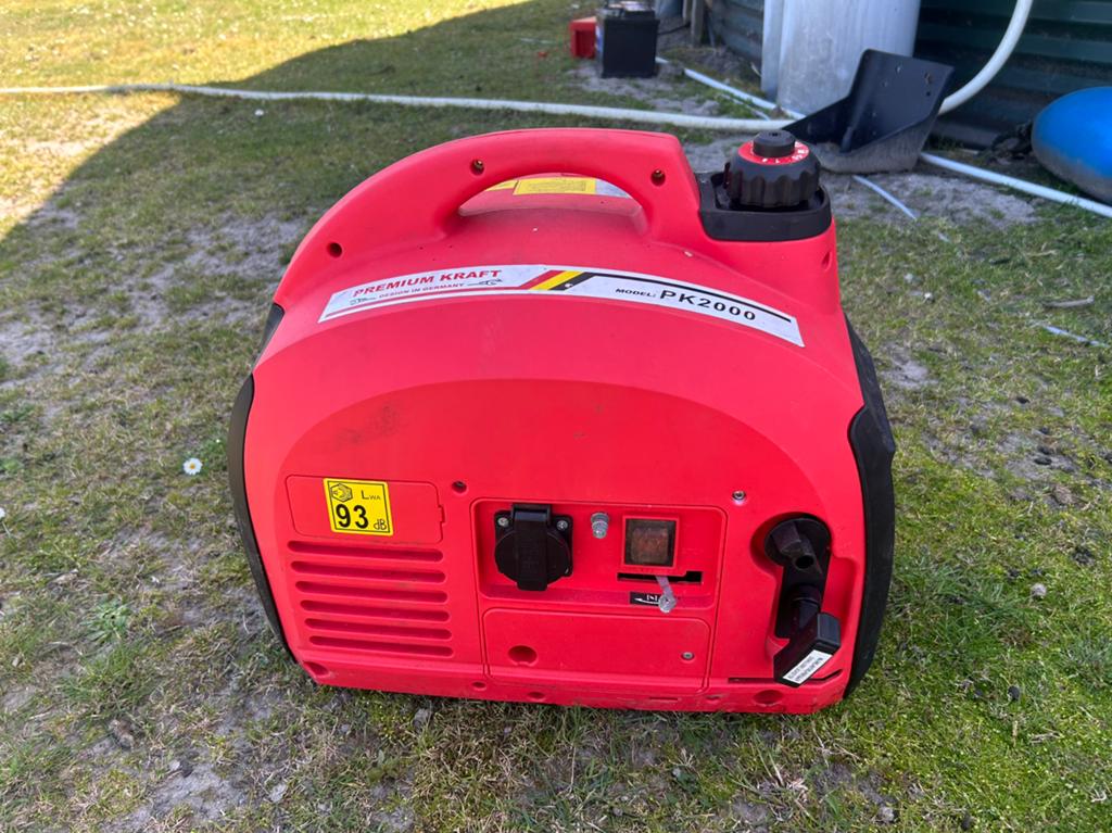 Stroom genarator Premium kraft PK2000, Tuin en Terras, Ophalen of Verzenden, Zo goed als nieuw