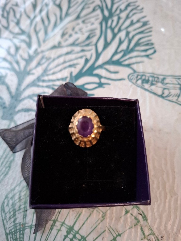 Gouden dames ring 18k, Sieraden, Tassen en Uiterlijk, Ringen, 18 tot 19, Nieuw, Ophalen of Verzenden, Met edelsteen