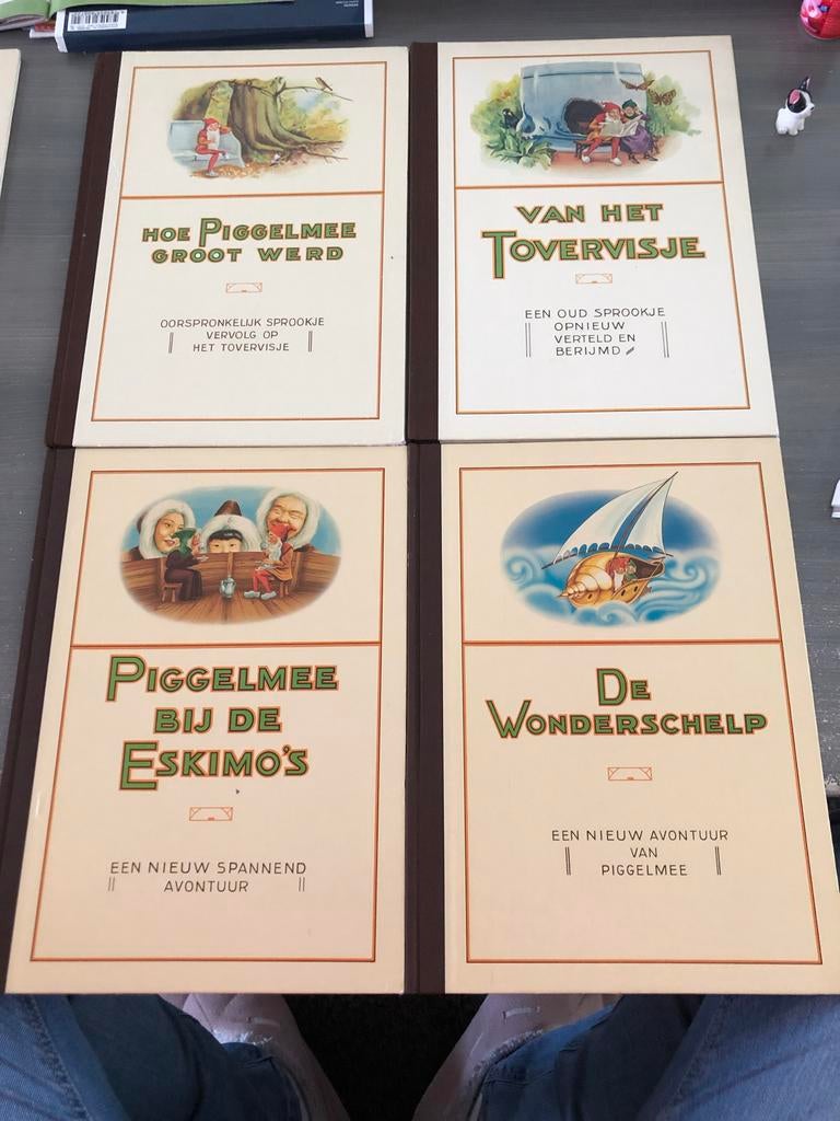 4x Piggelmee boeken: Hoe Piggelmee Groot Werd, De Wondersche, Ophalen of Verzenden, Gelezen