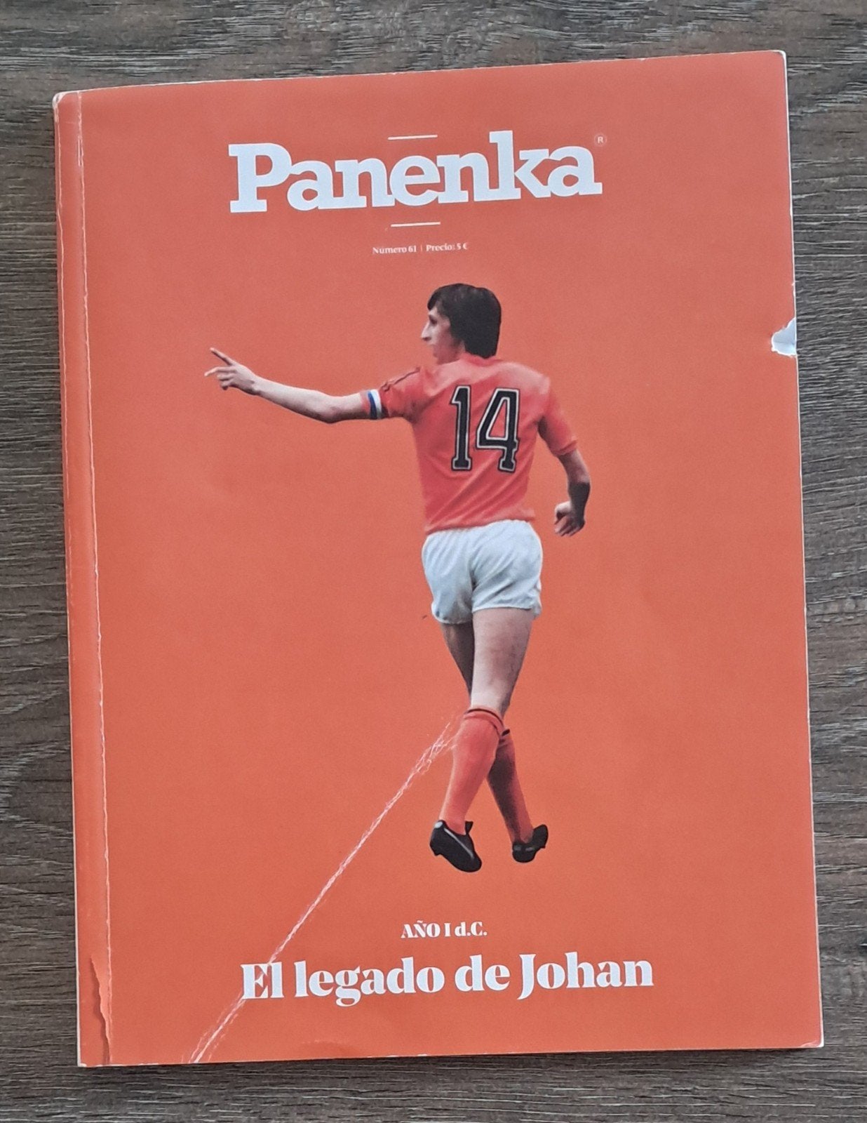 Panenka Magazine - El legado de Johan Cruyff, Ophalen of Verzenden, Zo goed als nieuw, Ajax, Boek of Tijdschrift