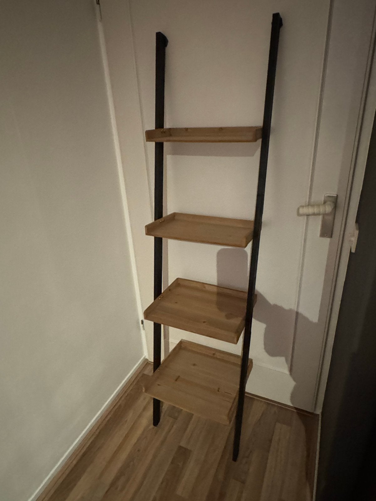Moderne Siertrap / Decoratieve Ladder met Houten Planken, Ophalen, Zo goed als nieuw