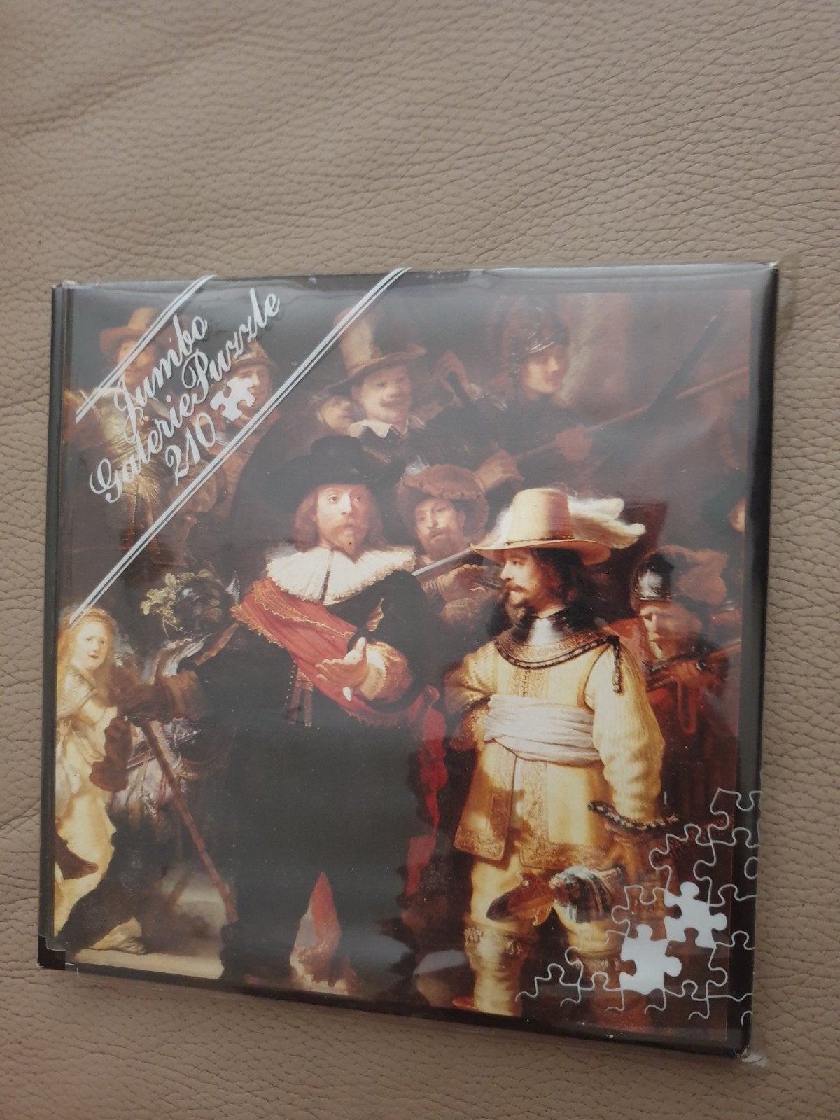 Jumbo Galerie Puzzel - Rembrandt van Rijn 'Nachtwacht', Ophalen of Verzenden, Minder dan 500 stukjes, Nieuw, Legpuzzel