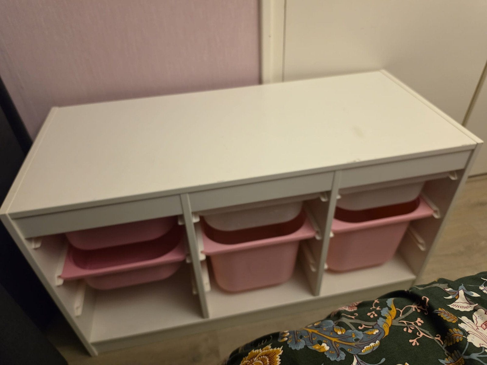 IKEA Trofast opbergkast met roze bakken, Ophalen, Gebruikt, Kast