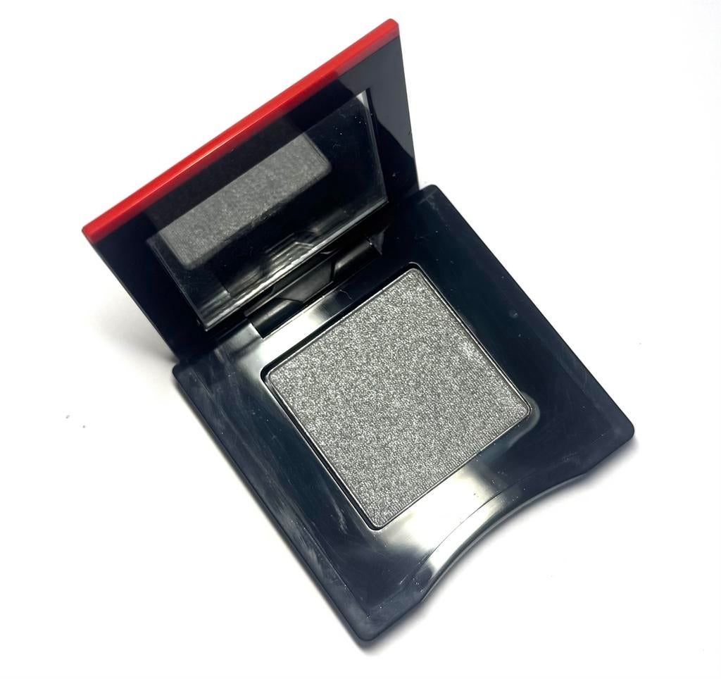 Shiseido pop powder gel eye shadow 07 shari-shari silver, Ophalen of Verzenden, Zo goed als nieuw, Ogen