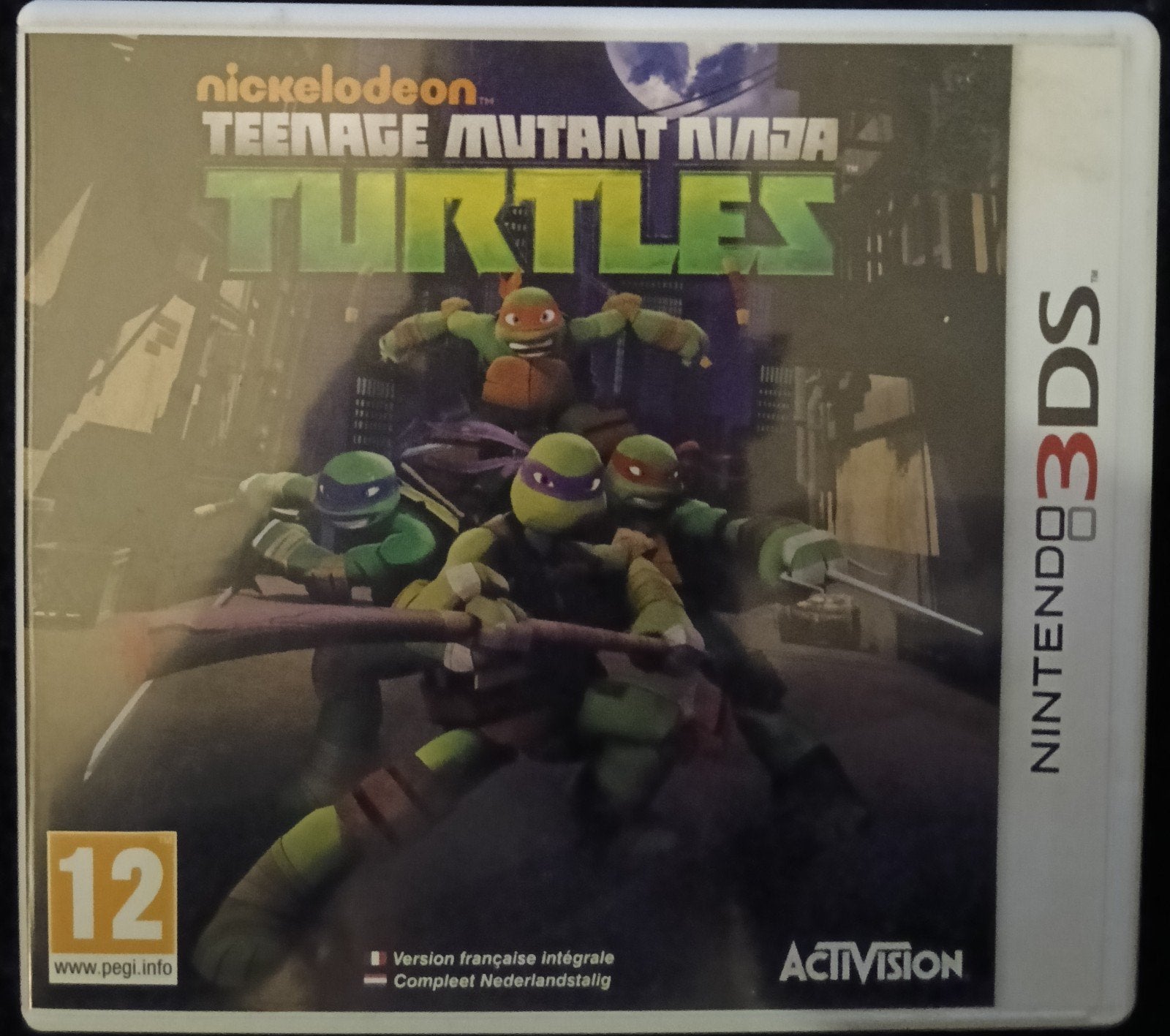 Teenage Mutant Ninja Turtles n3ds, Avontuur en Actie, 1 speler, Ophalen of Verzenden, Zo goed als nieuw