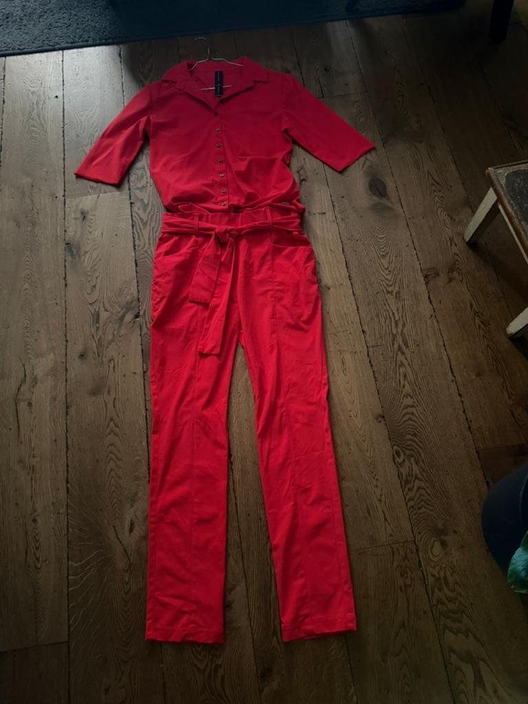 Jane lushka travelstof set, blouse L broek M, Ophalen of Verzenden, Zo goed als nieuw, Zwart