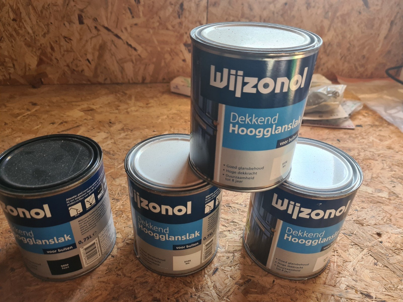 wijzonol dekkend hoogglanslak, Ophalen, Wit, Nieuw, Verf