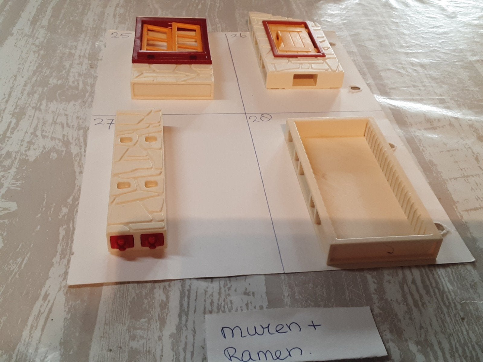 onderdelen muren en ramen, Gebouw, Losse onderdelen, Ophalen of Verzenden, Zo goed als nieuw