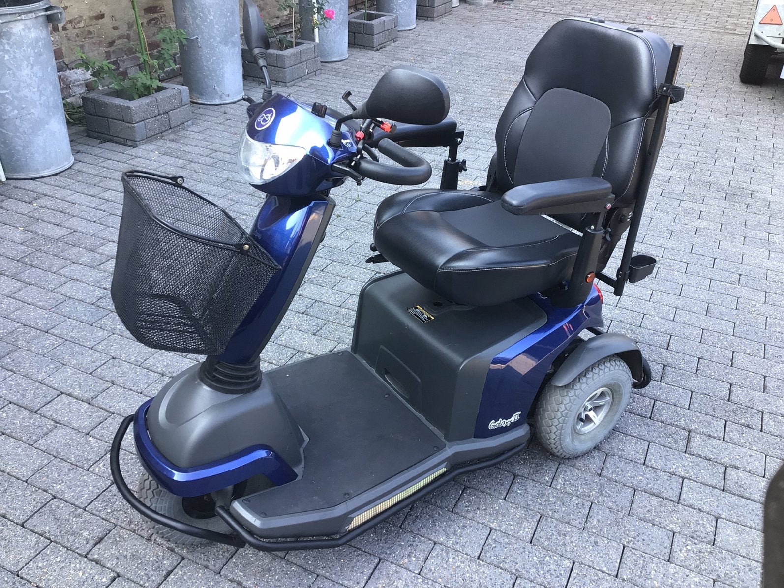 Galaxy plus 2 scootmobiel, Ophalen, Zo goed als nieuw, Elektrische rolstoel