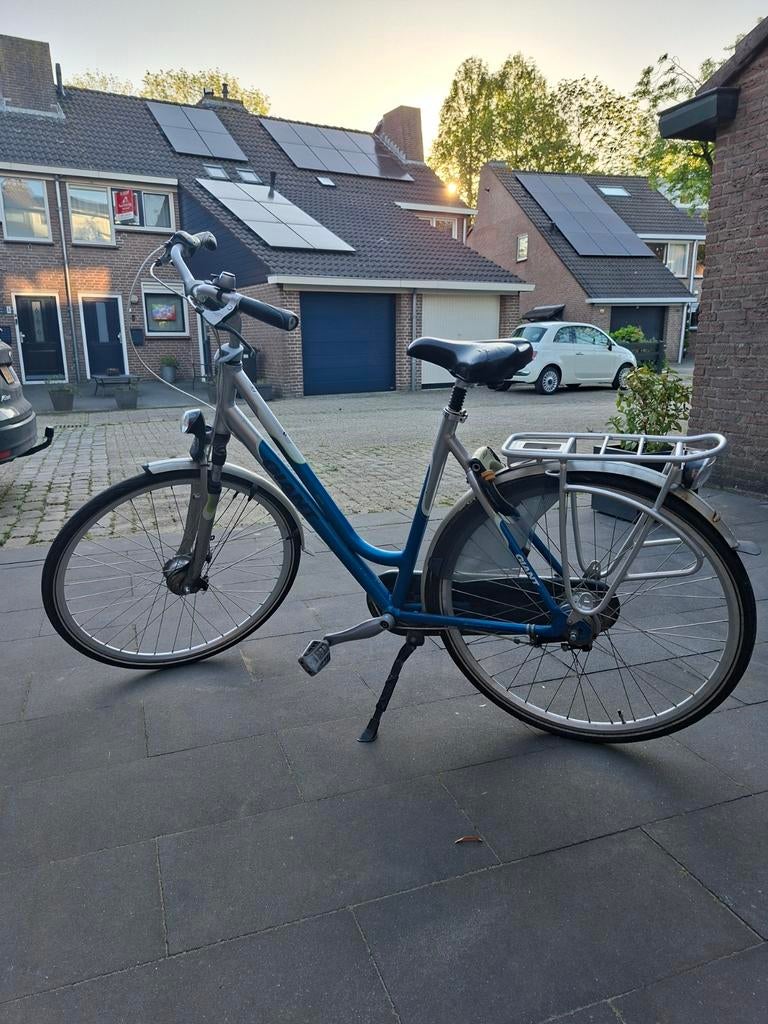 Gazelle damesfiets, Fietsen en Brommers, Fietsen | Dames | Damesfietsen, Ophalen, Versnellingen, Gazelle, 53 tot 56 cm
