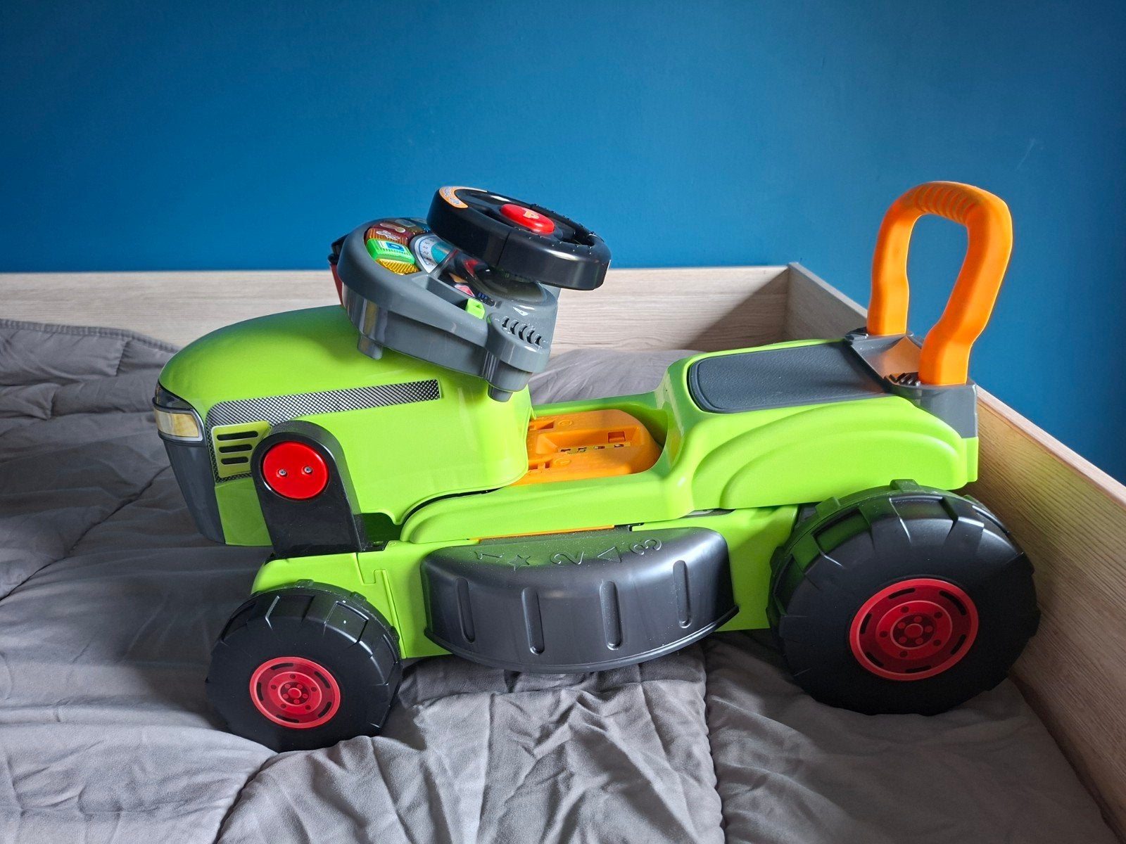 VTech Tractor en Grasmaaier 2-in-1 Speelgoed, Ophalen, Gebruikt