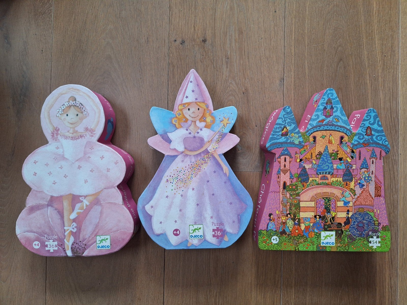 Djeco puzzels, Kinderen en Baby's, Speelgoed | Kinderpuzzels, Ophalen of Verzenden, Zo goed als nieuw