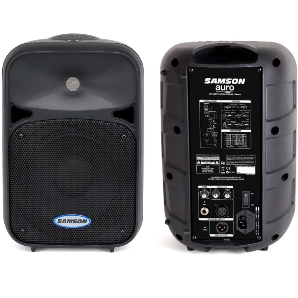 Samson Auro D208 200W actieve 2-weg PA luidsprekers NIEUW!!