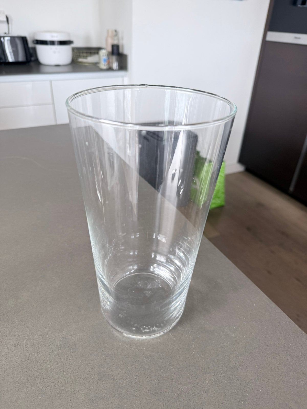 Glazen Vazen, Ophalen, Gebruikt, Transparant, Glas