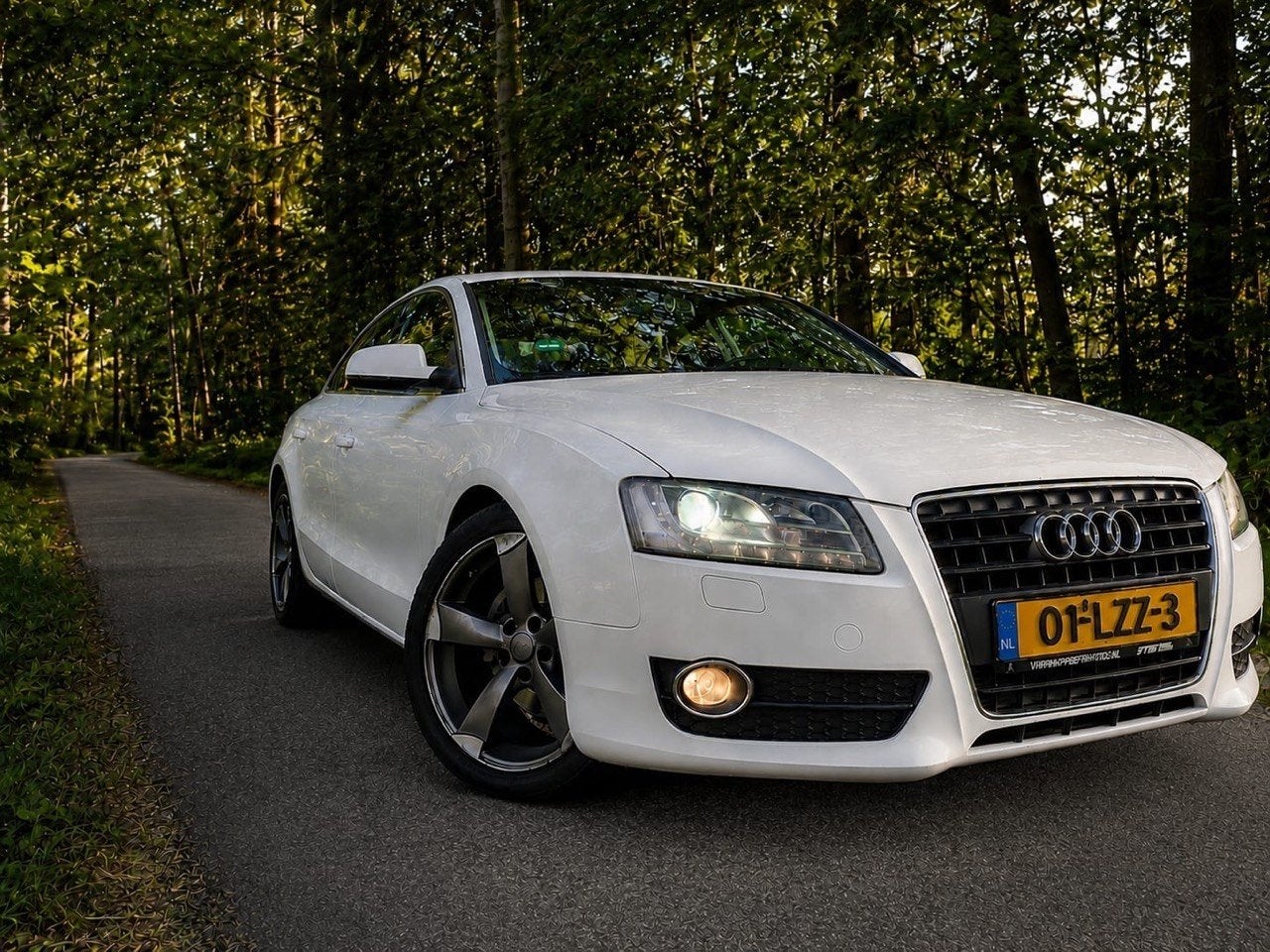 Audi A5 2.0 Tfsi 132KW Sportback 2010 Wit, Auto's, Audi, Voorwielaandrijving, 15 km/l, 4 cilinders, 1984 cc