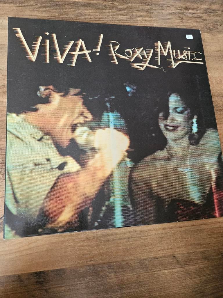 Roxy Music - Viva! The Live Roxy Music Album LP, Gebruikt, Ophalen of Verzenden, 1970 - 1979, 12 inch