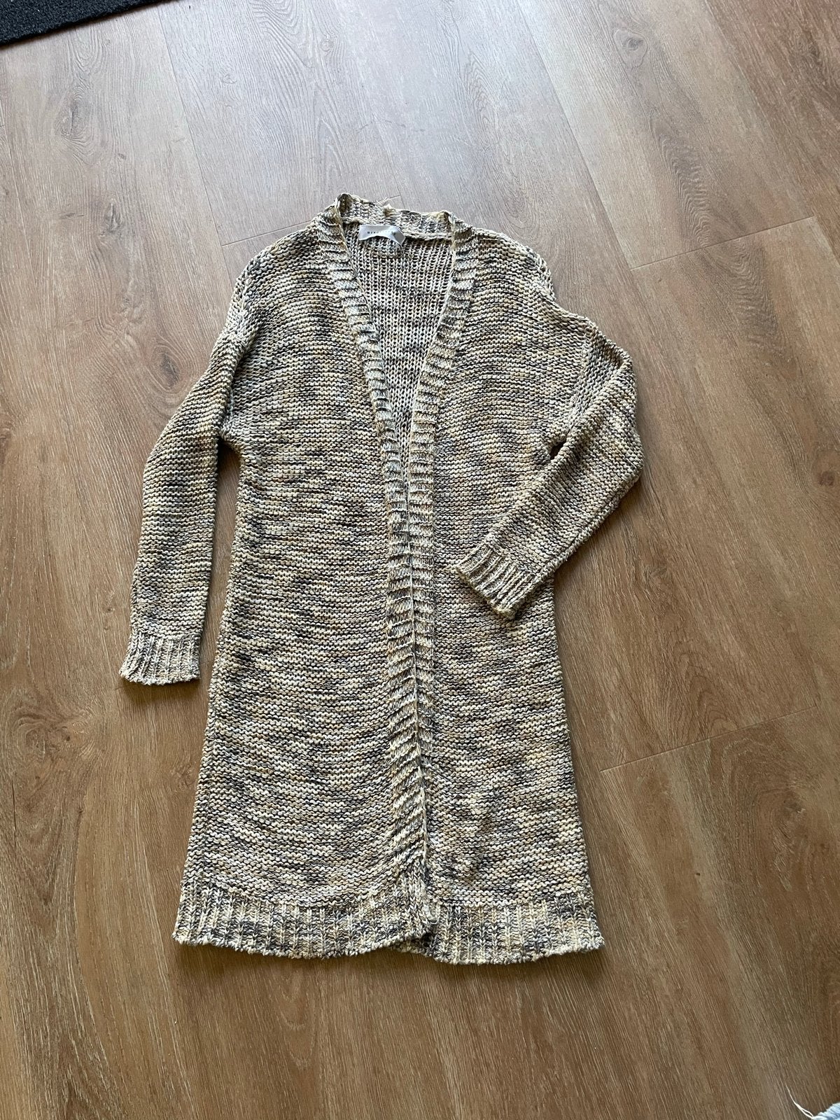 Rino & Pelle lang gebreid vest - Maat S, Ophalen of Verzenden, Zo goed als nieuw, Maat 36 (S), Meerkleurig