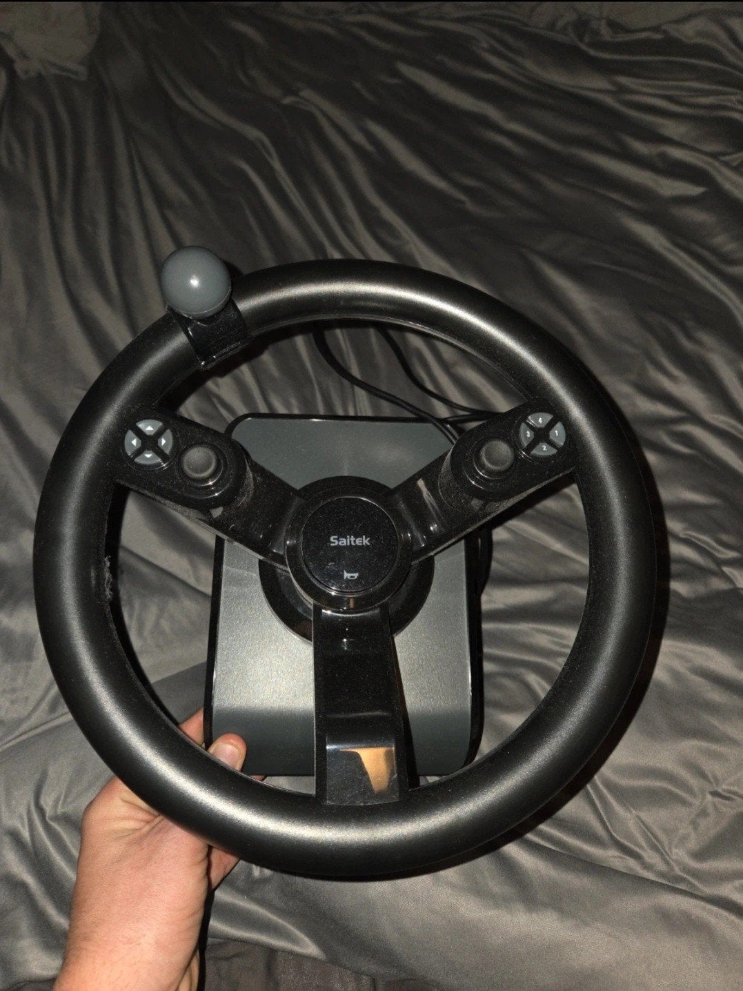 Saitek stuur en pedalen voor Farming Simulator, Ophalen of Verzenden, Gebruikt, Simulatie