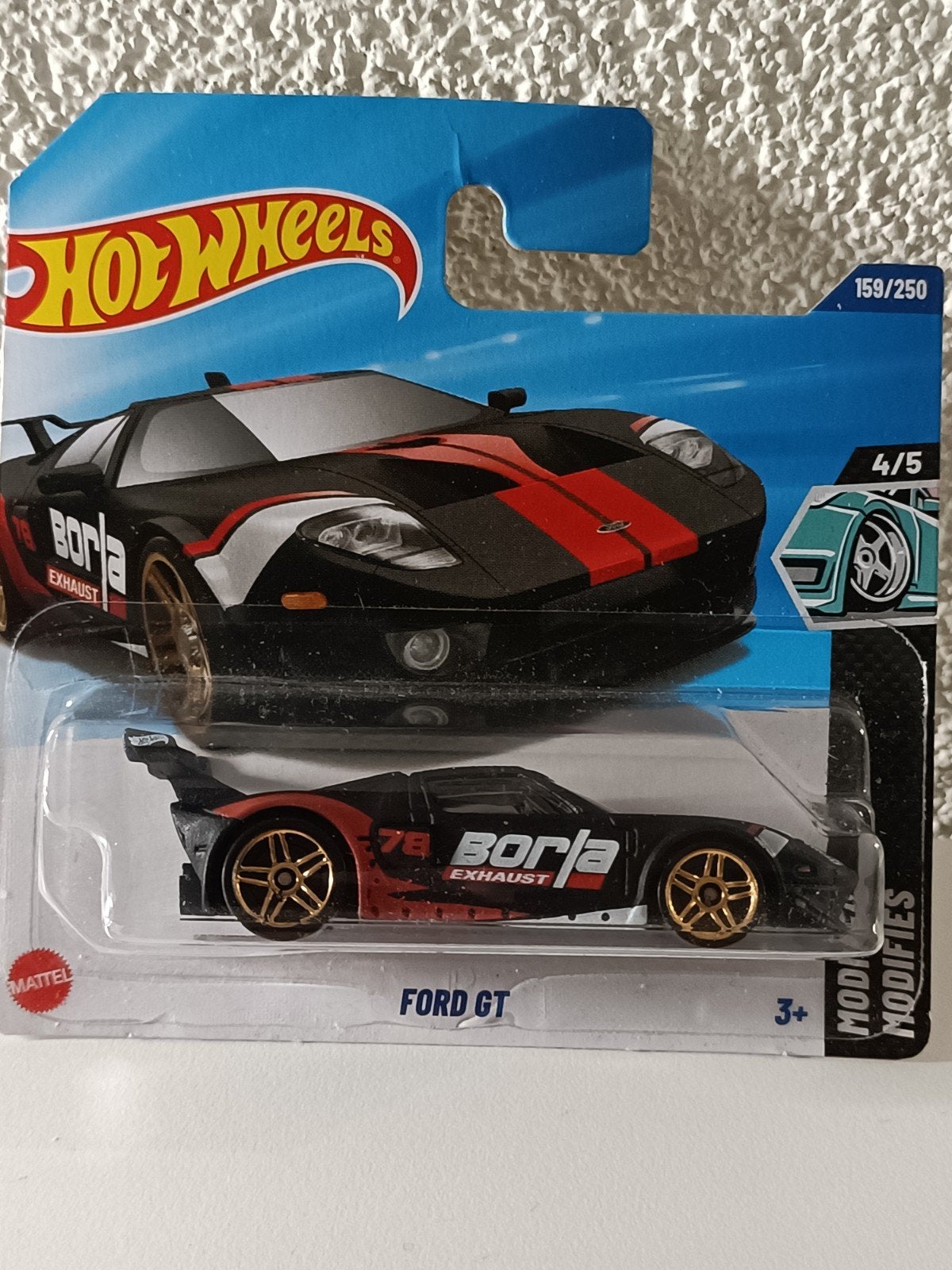 Hot Wheels Ford GT - Borla Exhaust (159/250), Ophalen of Verzenden
