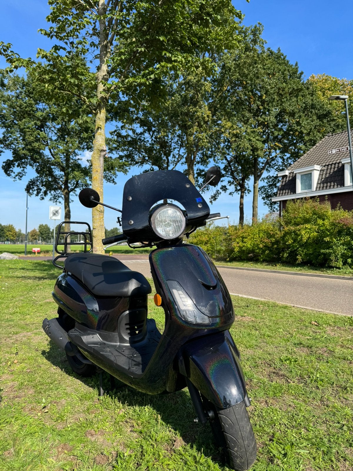 Zeer nette SYM Fiddle II (2019) – Compleet Pakket!, Fietsen en Brommers, Ophalen, Maximaal 45 km/u, Zo goed als nieuw, Benzine