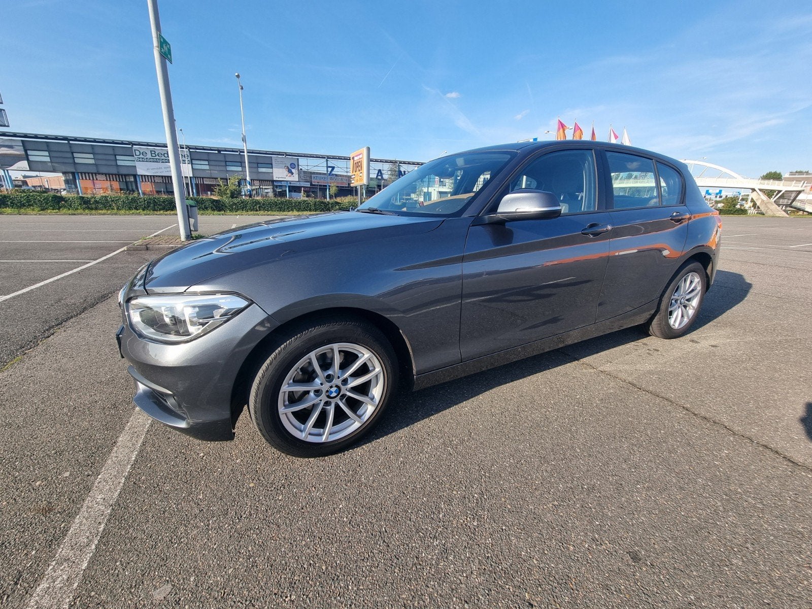 BMW 118i M pakket 2017 | 108.600 km | Goed onderhouden, Auto's, 1-Serie, 1280 kg, Particulier, 3 cilinders