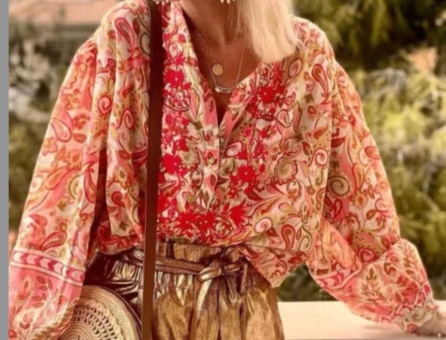 NIEUW Miss June zomerse blouse one size, Maat 38/40 (M), Miss June, Nieuw, Meerkleurig