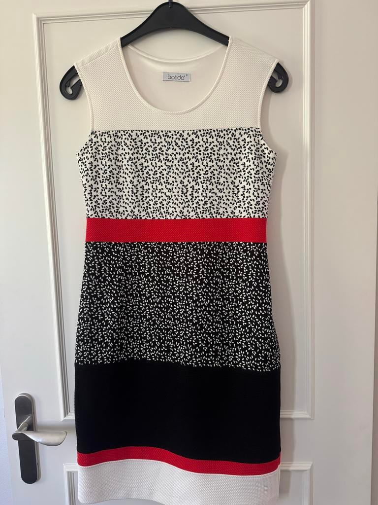 Batida zomerjurk maat 38 (M), Kleding | Dames, Jurken, Maat 38/40 (M), Wit, Ophalen of Verzenden, Zo goed als nieuw