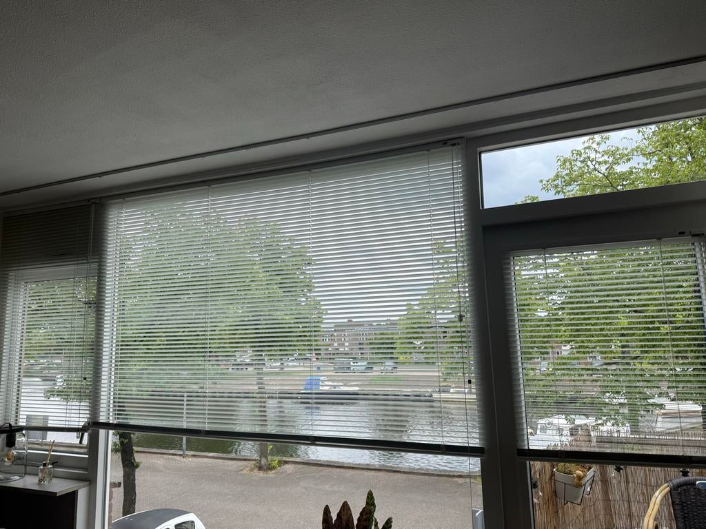 Luxaflex Horizontale Jaloezieën - Wit. Moet nu weg!!, Ophalen, Zo goed als nieuw, Wit