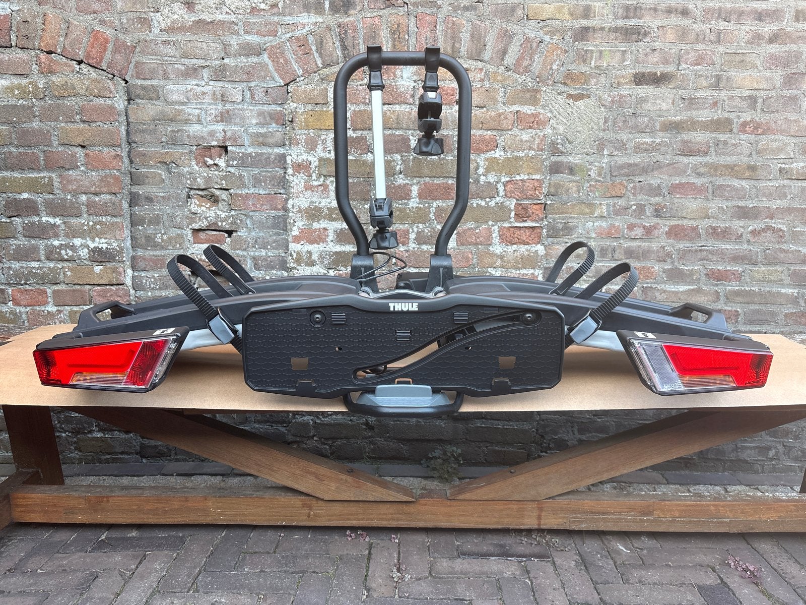 Thule EasyFold XT 933 (voor 2 fietsen) zeer goede staat!, Ophalen, Zo goed als nieuw, 2 fietsen, Trekhaakdrager