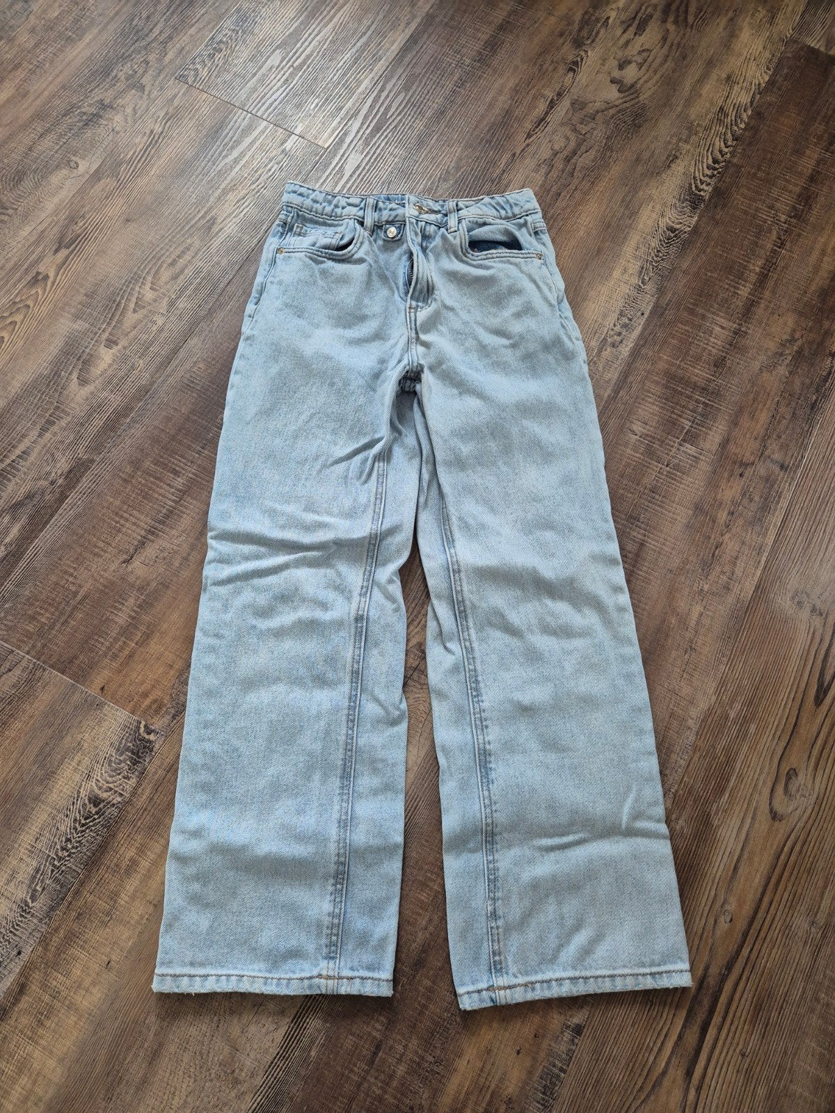Baggy meisjes jeans, Broek, Meisje, Ophalen of Verzenden, Zo goed als nieuw