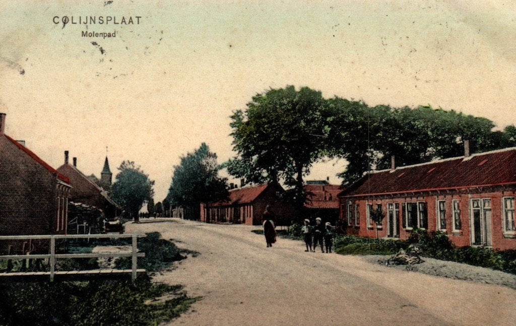 Ansichtkaart Colijnsplaat, Ophalen of Verzenden, Zeeland
