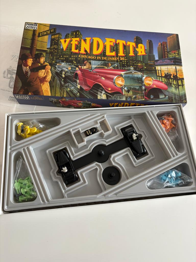 Vendetta: Chicago in de jaren '30 Bordspel - Parker, Hobby en Vrije tijd, Gezelschapsspellen | Bordspellen, Drie of vier spelers
