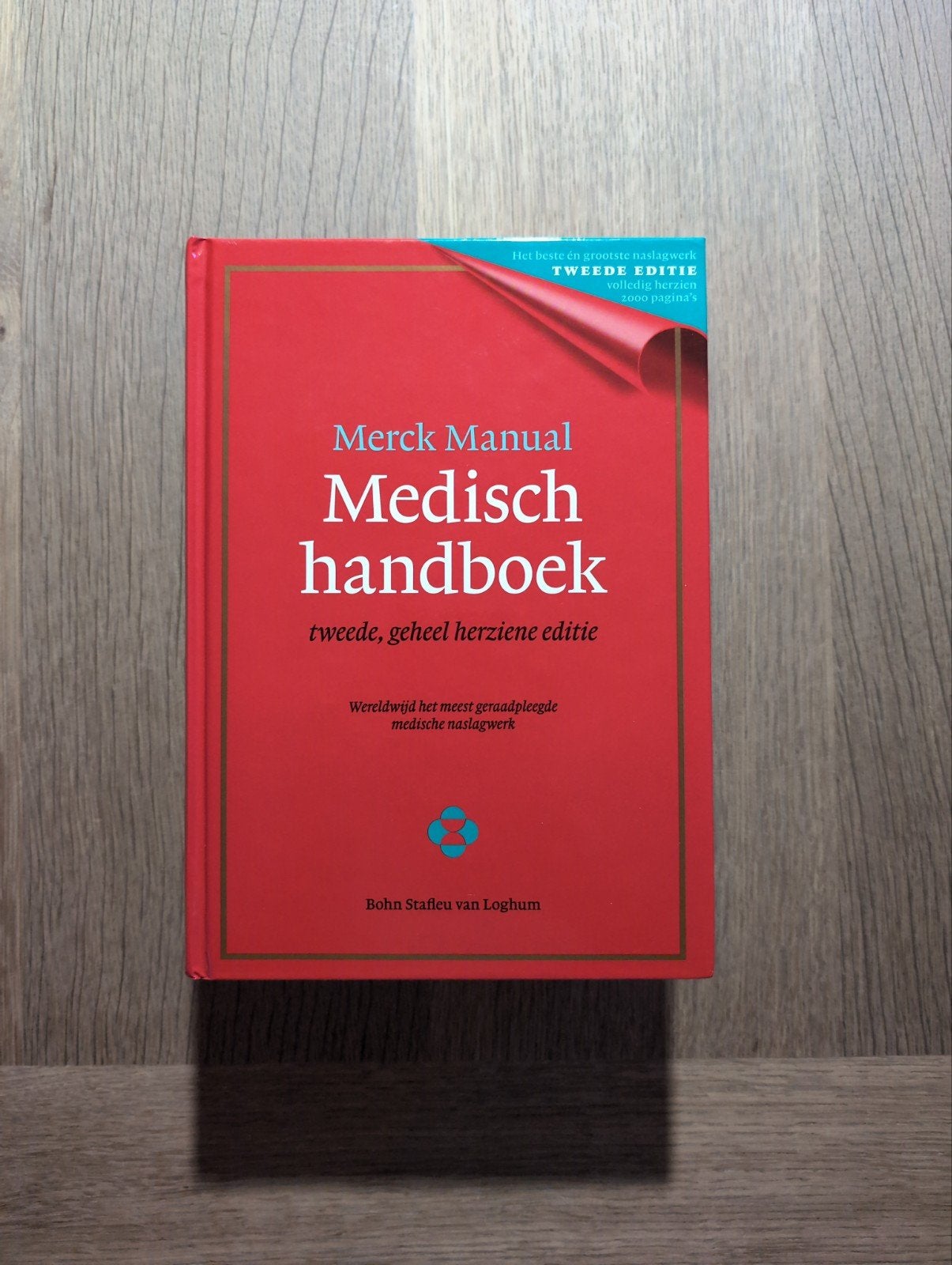 Merck Manual Medisch Handboek - Nederlandse vertaling, Bohn Stafleu van Loghum (uitgever), Ophalen of Verzenden, Beta, WO