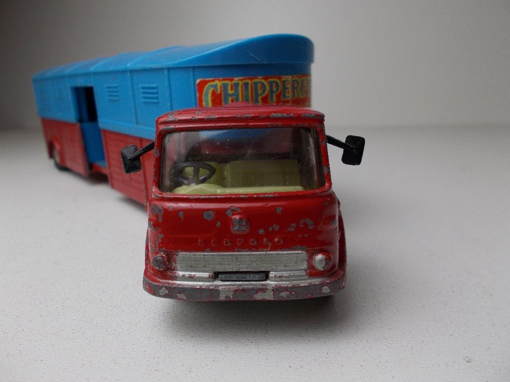 1962 Corgi MajorToys 1130 CHIPPERFIELDS CIRCUS HORSEBOX., Hobby en Vrije tijd, Ophalen of Verzenden, Gebruikt, Bus of Vrachtwagen