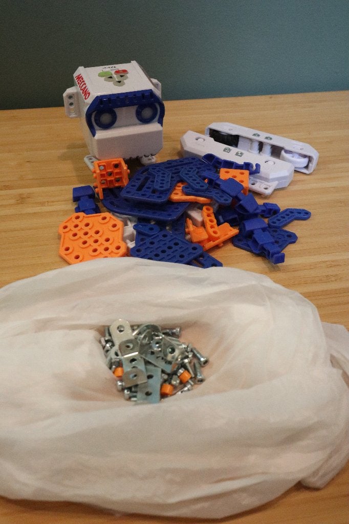 Meccano Micronoid Basher Programmeerbare Robot Kit, Kinderen en Baby's, Ophalen of Verzenden, Zo goed als nieuw, Bouwen